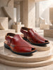 Men's leather Peshawari Chappal ST-01/PS-1501