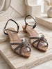 Ladies Heel Sandal YS-438/6270