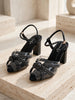 Ladies Heel Sandal YS-438/6270