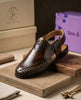 Premium Leather Peshawari Chappal – Handmade Classic Men’s  ZX-28/AB-330