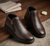 Men Leather Long Boots SR-38/M-DC--0250003 Rugged Shoes