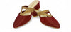 Women's Backless Slippers with Small Heel KP-183/710