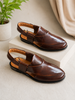Mens Leather Peshwari ZX-40/AB-8304