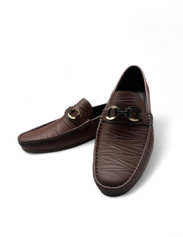 Premium leather moccasin shoes YO-04/MC-1014