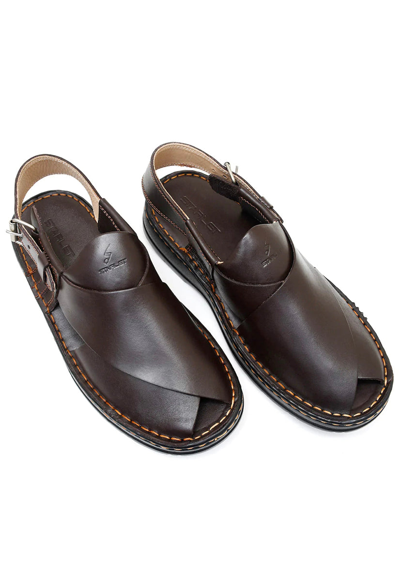 Mens Leather Peshwari ST-56/4006