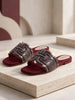 Ladies Flat Slippers YS-417/01104
