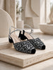 Ladies Fancy Sandal Coat Shoes KP-174/S-4081