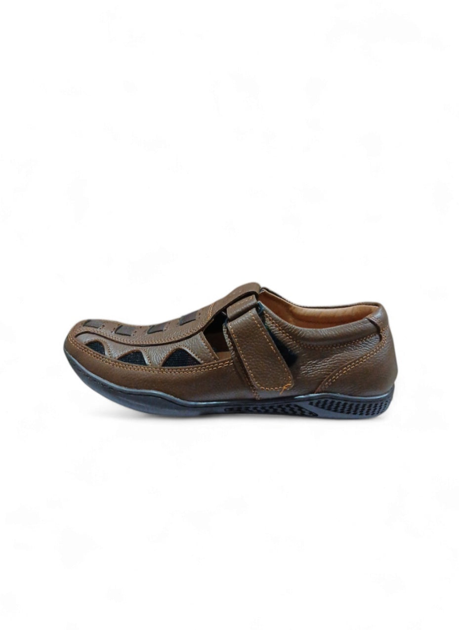 Classic Leather Roman Sandals – Timeless Footwear for Comfort Ai-29/2027