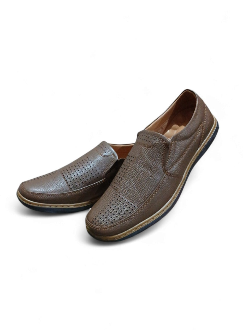 Classic Leather Moccasin Shoes for Men Ai-30/2036