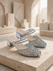 Ladies Backless Heel Shoes KP-173/714